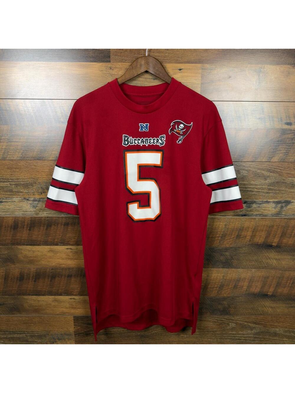 Tampa Bay Buccaneers Josh Freeman NFL Football Jersey Shirt Large
